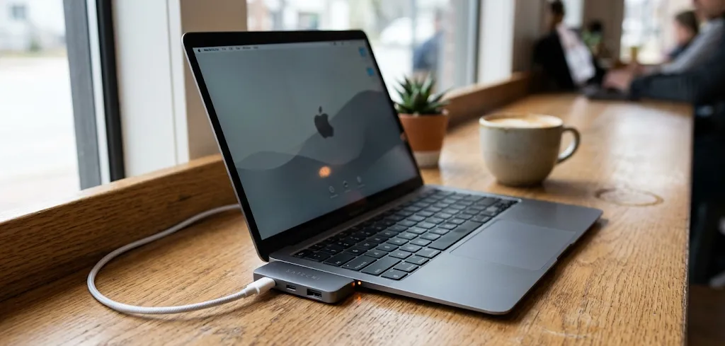 ノートPCの充電イメージ